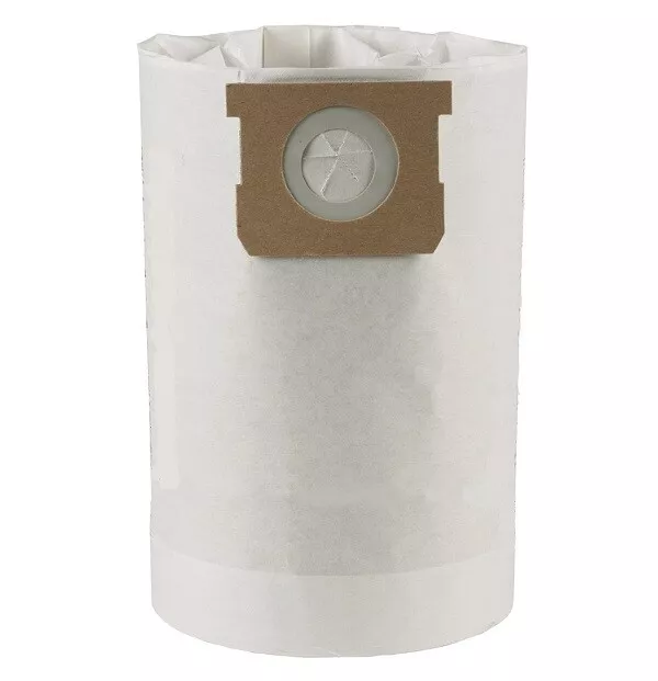 Pour MacAllister 40/50 Litre Bidon Nettoyant Papier Sac Paquet (5