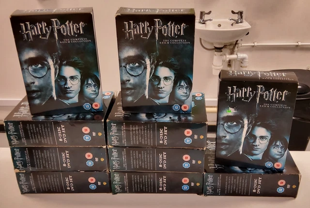 10 X HARRY Potter Complete Collection DVD Boxset JobLot (24) £14.99 ...