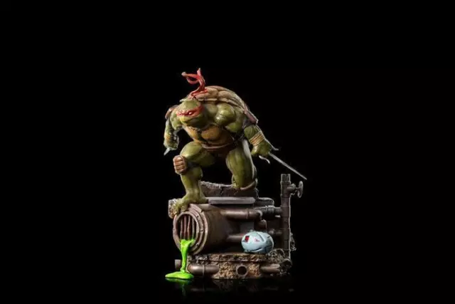 TMNT - Ninja Turtles - Raphael 1/10 Art Scale Statue Iron Studios 3