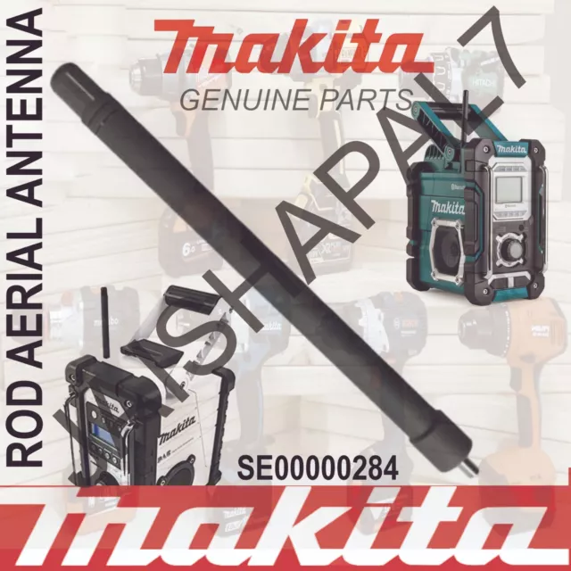 Makita DAB Radio Aerial / Rod Antenna BMR101, DMR104, BMR104 DMR101 DMR110 SE284