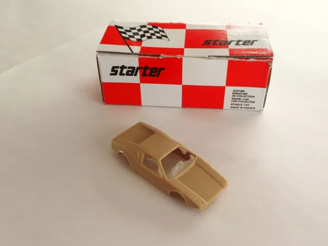 STARTER DE TOMASO PANTERA Model Car – BODY ONLY + Box, 1/43 scale, Un-Built