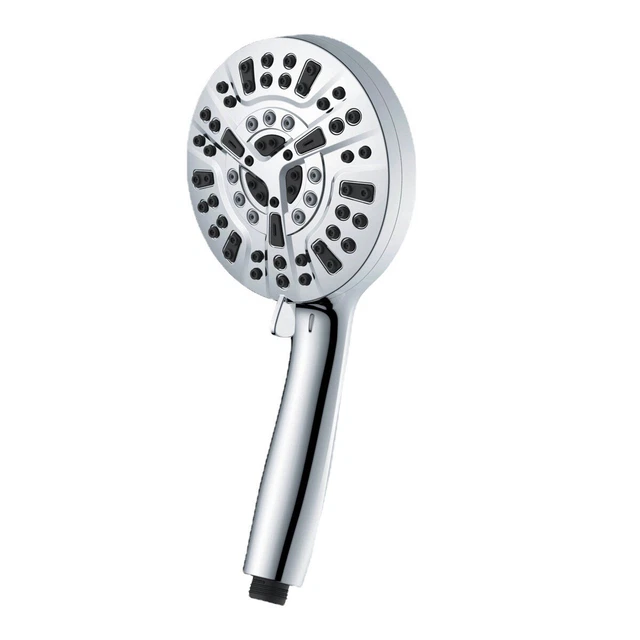 High Pressure Handheld Shower Head 10 Functions Spray Jet Sprinkler Showerhead