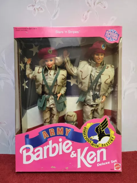 Army barbie sales and ken