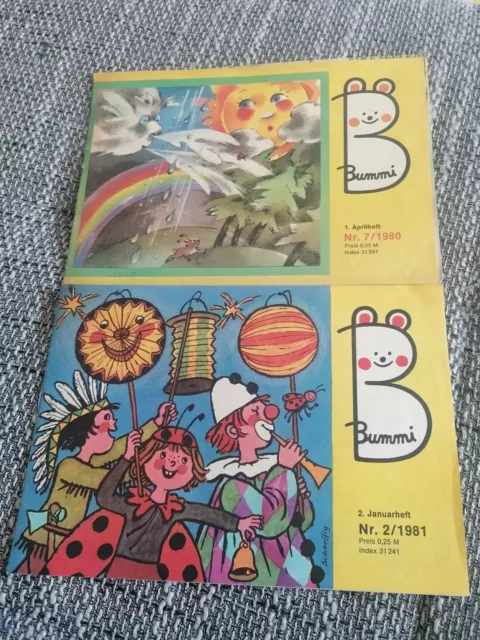 DDR Bummi Comic Zeitschrift Zeitung Buch Kinderbuch Spielzeug