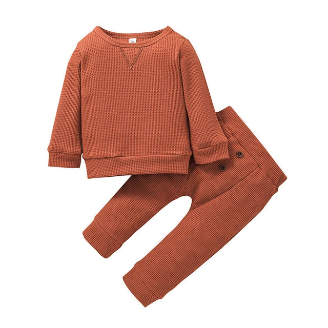T-shirt a maniche lunghe 2 pz pantaloni outfit set abiti bambine bambine bambine