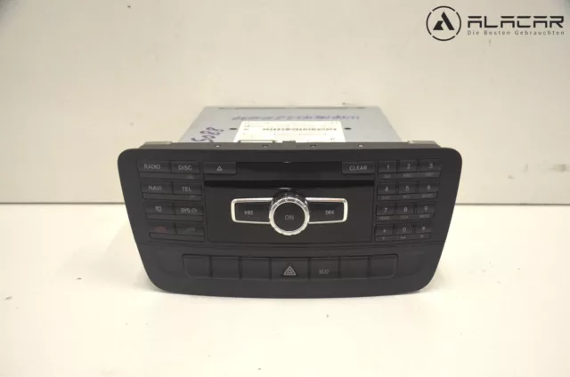 Original Mercedes A-klasse W176 Mediabedienteil CD Player Radio A2469006710 S088