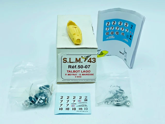 1:43 Talbot T150S Le Mans '37 #21 Kit En Résine Fait Main SLM