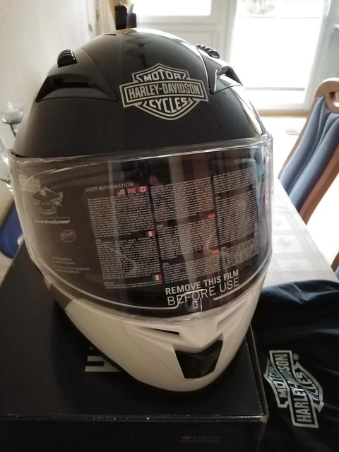 HARLEY DAVIDSON KILLIAN M05 Full Face Helmet Black Orange 98114