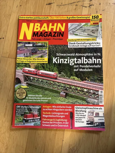 N Bahn Magazin, Jahrgang 2018, Heft 1, Januar - Februar