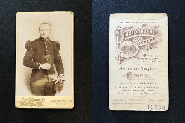 CDV DIETRICH À DREUX : SOLDAT MILITAIRE 101ème RÉGIMENT Réf A 69