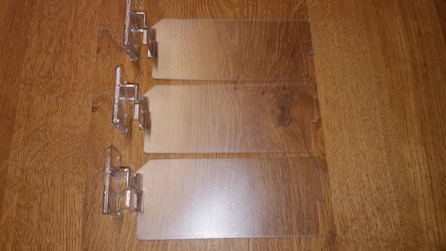 Querteiler Apothekenschrank / Apotheke / Schiebebesteck mit Kartenhalter