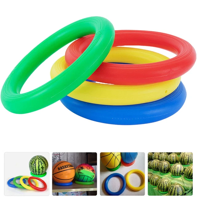 4 Pcs Watermelon Display Base Sphere Stand Sports Balls Watermelon Rings