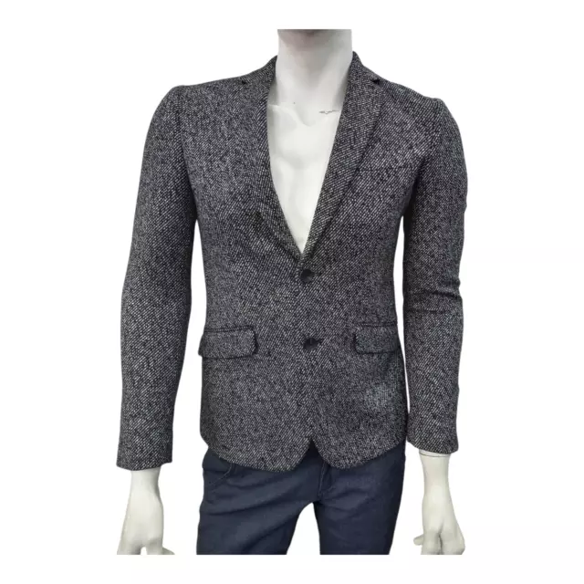 Antony Morato giacca uomo invernale cappotto elegante blazer slim fit grigio XS