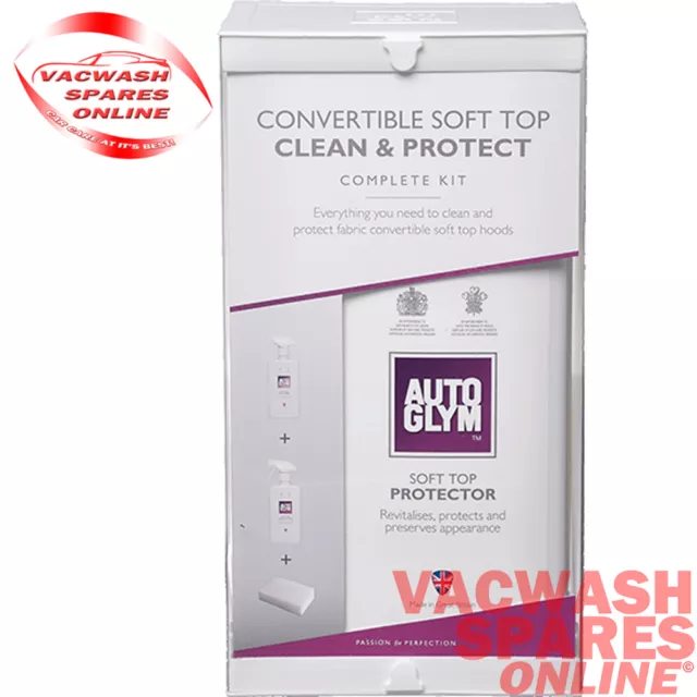 Kit Protector Limpiador Y Protector Autoglym Convertible - Mohair - Lona 2