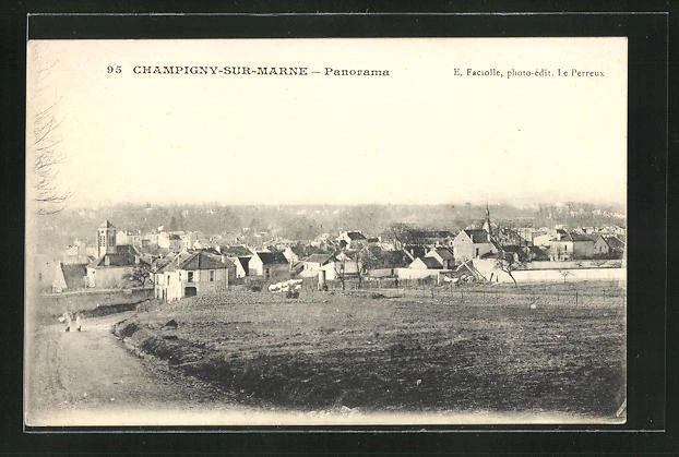 CPA Champigny-sur-Marne, General View