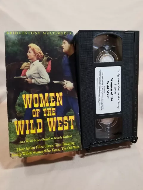 WOMEN OF WILD West 3 Movies VHS Jane Wyatt Gunslinger Buckskin Frontier ...