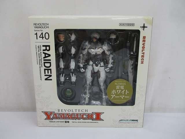 Revoltech Raiden Action Figure - Metal Gear Rising Revengeance Import From Japan