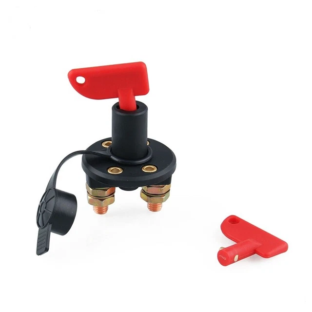 BATTERY KILL SWITCH Isolator Disconnect Cut OFF Power for Car Marine ...