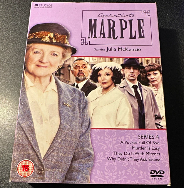 Marple AGATHA CHRISTIE'S MARPLE - Season 4 (DVD, 2009) Ex in slipcase Julia ...
