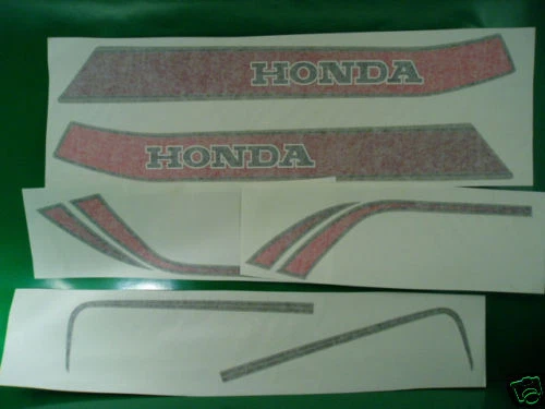 Jeu D'autocollants / Stickers DUCATI Pantah 600 - Couleur Rouge - Fabriqué En Italie