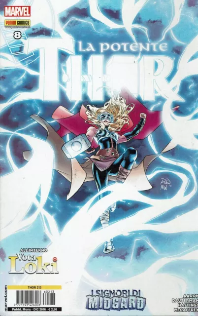 Thor & i nuovi Vendicatori n.213 la potente Thor  8 ed. Panini Comics