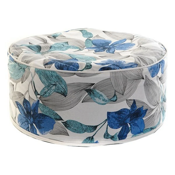Coussin DKD Home Decor De Sol Bleu (53 x 53 x 23 cm)