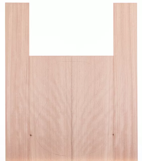 Tonewood Okoume madera acústica guitarra backs & laterales set 5239