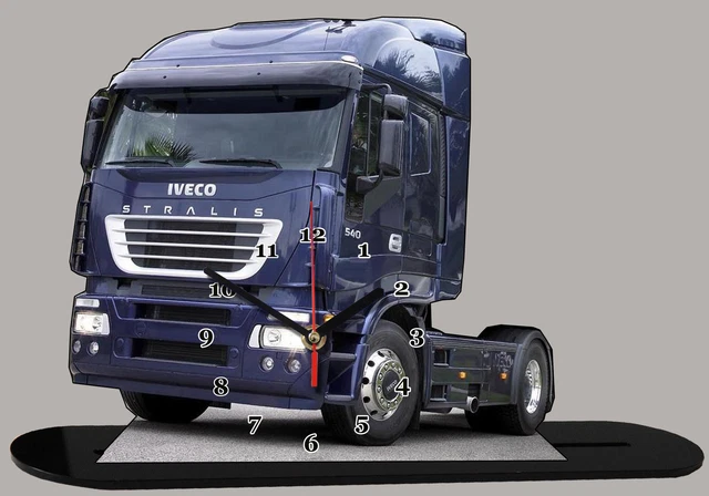 MINIATURE, CAMION, TRUCK SCANIA DOLCE VITA -15 en horloge MINIATURE, CAMION, TRUCK SCANIA DOLCE VITA -15 en horloge