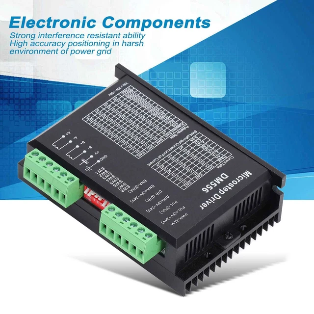 1/3/5pcs DM556 Digital Stepper motor driver 2 phase 5.6A for 57 86