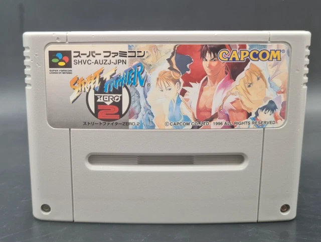 Street Fighter Zero 2 Nintendo Super Famicom SFC - Cartouche Seule - NTSC-J JAP