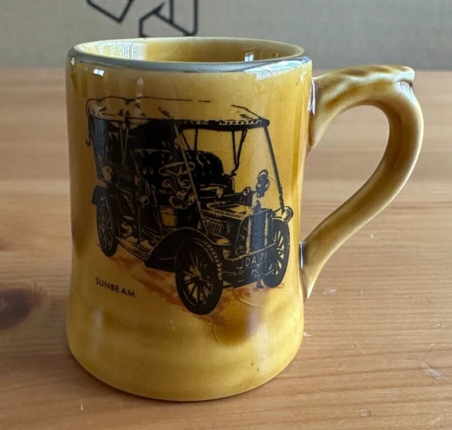 Wade England -Veteran Cars 1904 Sunbeam Tourer Brown Miniature Tankard