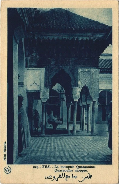 CPA AK MAROC FEZ La mosquée Quaraouine Flandrin (37802)