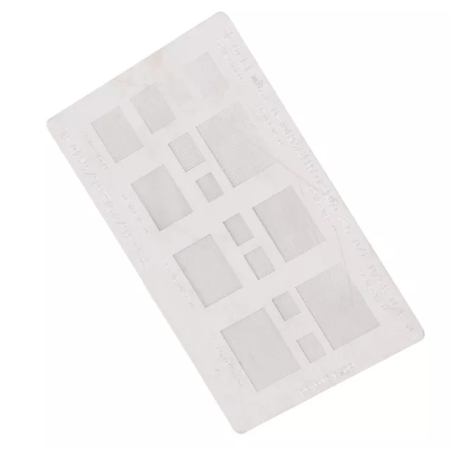 BGA Reballing Stencil 4 Kinds Of Spacing Tin Mesh Solder Template For Phone BGA