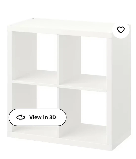 IKEA KALLAX SHELVING unit Bookcase Storage Display Unit Wall Shelf £43. ...