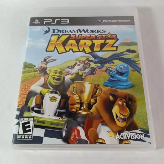 DreamWorks Super Star Kartz (PlayStation 3, 2011) PS3 Tested Working