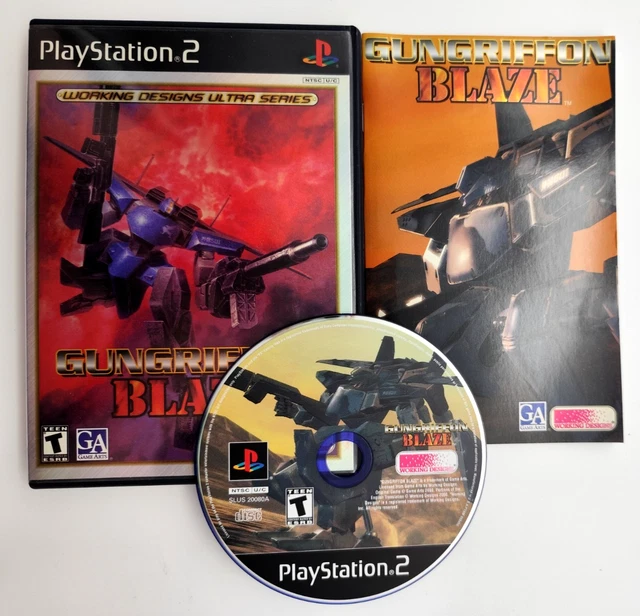Jeu PS2 Gungriffon Blaze Version Japonaise (NTSC-J) - Bon état, Complet