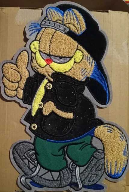 Garfield 13.75" chenille sew on patch