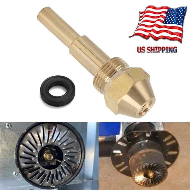 WASTE OIL BURNER Nozzle Kit & Quad Ring For Lanair all MX,HI 320/140 FI