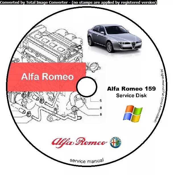 Alfa Romeo 159 Q4 Manuale Officina Workshop Manual Service Dvd Software E-Learn