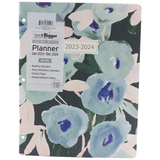 PLANAHEAD 2025 2025 Large Monthly Planner Calendar Agenda EUR 12,13