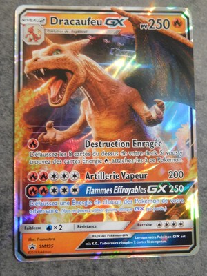 carte pokemon DRACAUFEU GX - POKEMON SM195 DETECTIVE PIKACHU FR