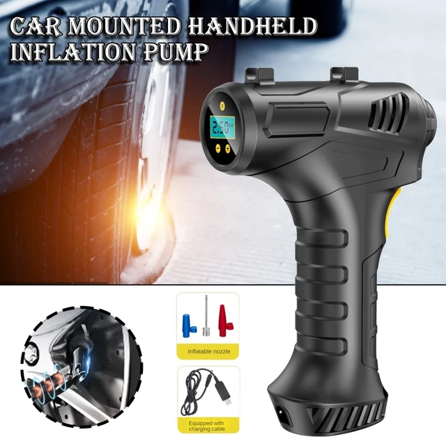 New Car Wireless Inflation Pump Handheld Electric Portable Tire Inflation A