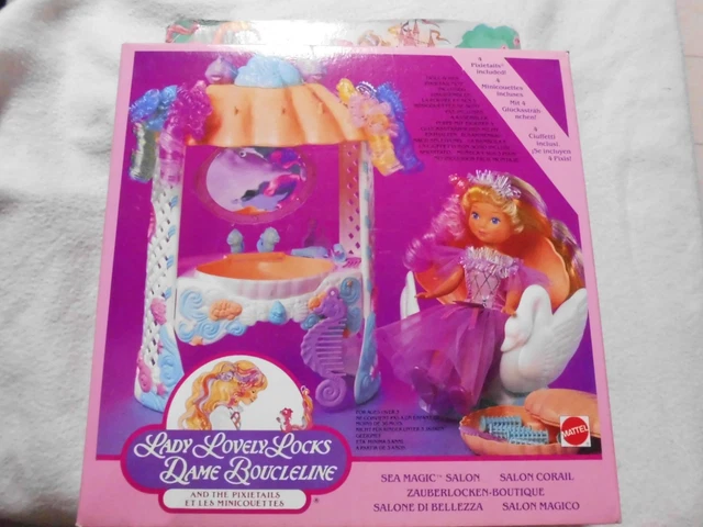 Vintage Lady Lovely-Locks~ LADY LOVELY-LOCKS doll + Pixietails~ 1986 1987 Mattel