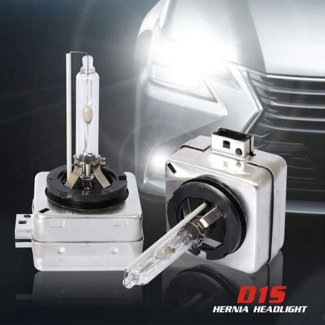 D1S Xenon HID Gas Discharge Headlight Bulbs Pair 35w d1 Fits 43K - 10K