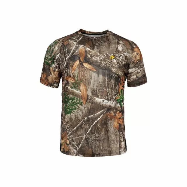 Scent Blocker Mens 8th Layer S/S Shirt Mossy Oak Country Realtree Edge (8THSS)