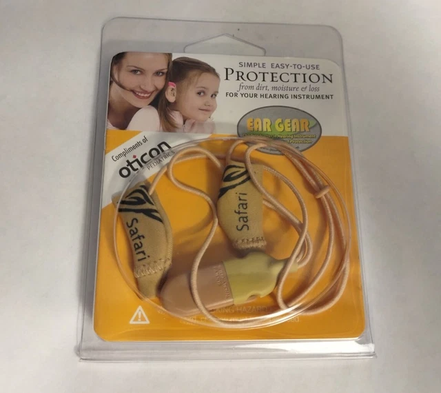Ear Gear Safari curvo BEIGE 77076 con cable mini niños pediátricos