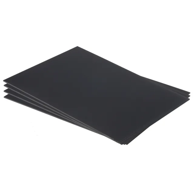 ABS Plastic Sheet 10" x 8" x 0.06" ABS Styrene Sheets Black 3 Pcs