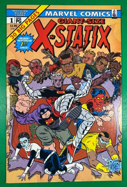 Marvel Comics, X-STATIX (2002 Series) #1 Near Mint (9.4) Unread! Beautiful Book!