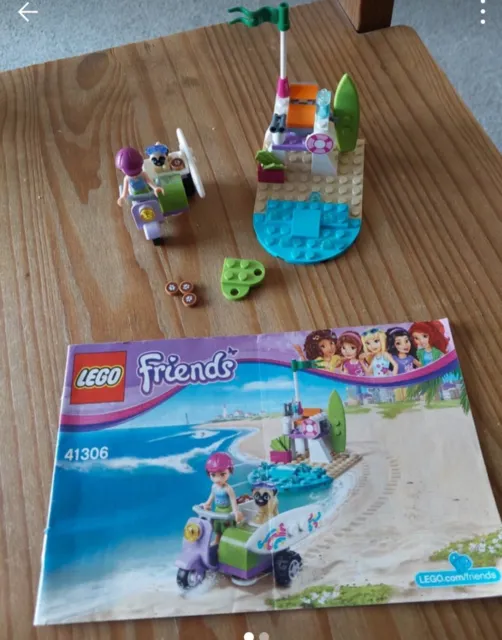 Lego Friends Mias Beach Scooter  41306