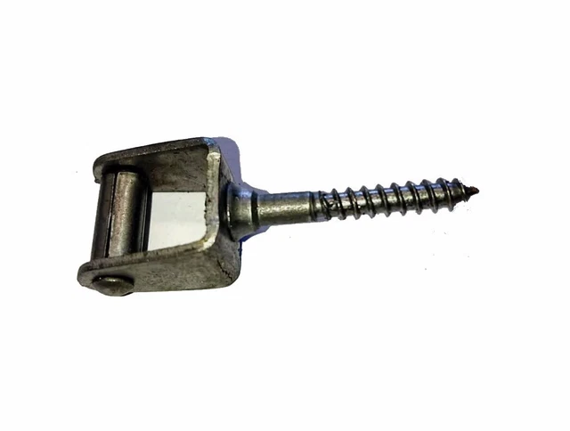 20PZ CAVALLOTTI CON RULLO E VITE A LEGNO - In Acciaio - 10